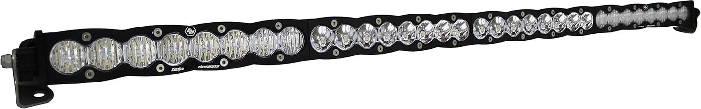 Baja Designs S8 40" LED Light Bar with Amber Backlight - Off-Road Lighting for Jeeps, Trucks, 4x4, UTV & Overlanding - Driving/Combo Beam, Clear Lens
