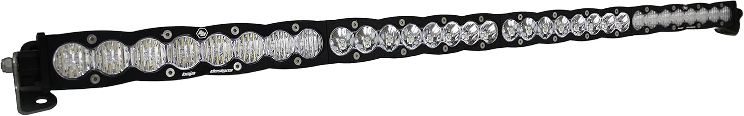 Baja Designs S8 40" LED Light Bar with Amber Backlight - Off-Road Lighting for Jeeps, Trucks, 4x4, UTV & Overlanding - Driving/Combo Beam, Clear Lens