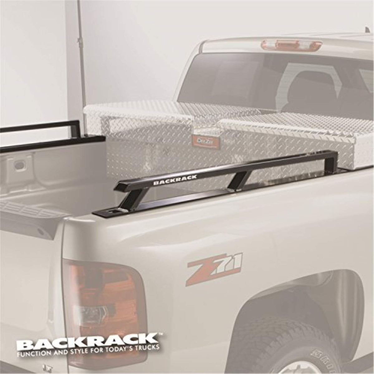 Backrack 20C SILVERADO/SIERRA 2500/3500 HD 6.5 ft without Carbopro Bed 21 in Toolbox Side Rail - 65524TB