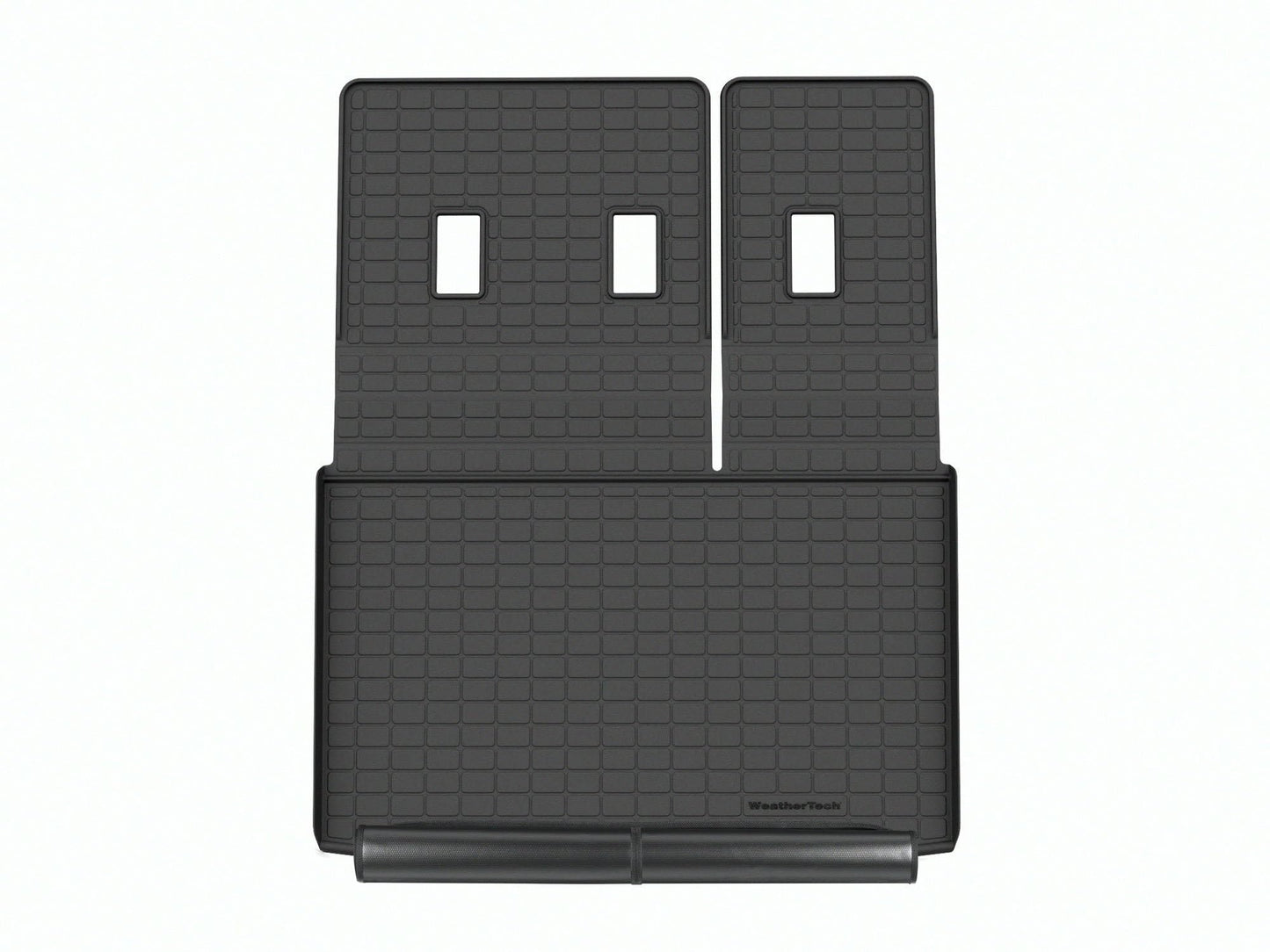 WeatherTech SeatBack Cargo Liner HP for Cadillac Escalade ESV, Yukon XL, Escalade-V ESV - Behind 3rd Row w/Bumper Protector (401466IMSK), Black