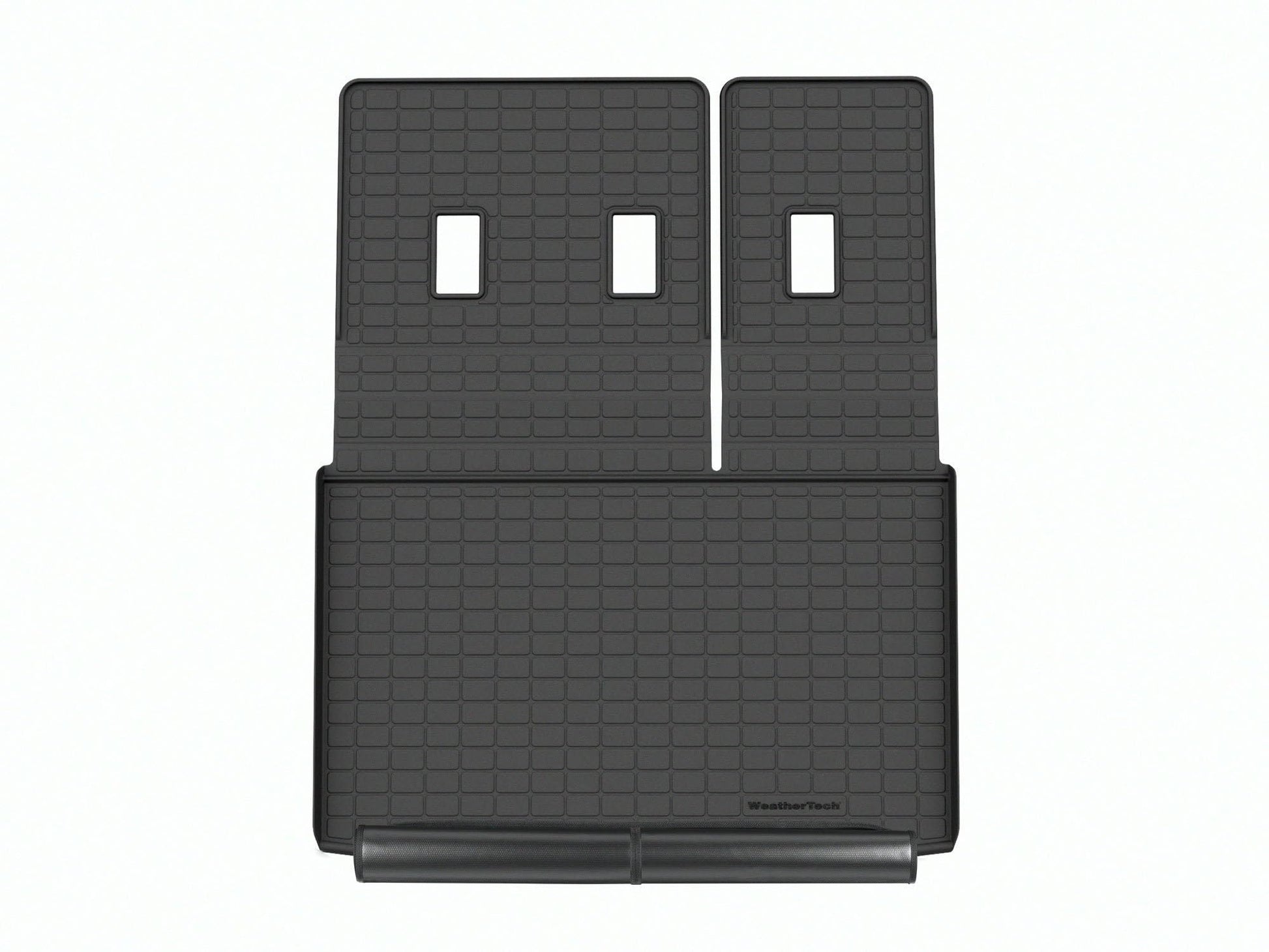 WeatherTech SeatBack Cargo Liner HP for Cadillac Escalade ESV, Yukon XL, Escalade-V ESV - Behind 3rd Row w/Bumper Protector (401466IMSK), Black