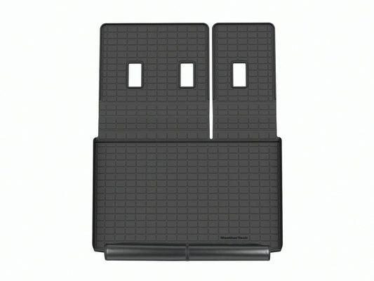 WeatherTech SeatBack Cargo Liner HP for Cadillac Escalade ESV, Yukon XL, Escalade-V ESV - Behind 3rd Row w/Bumper Protector (401466IMSK), Black