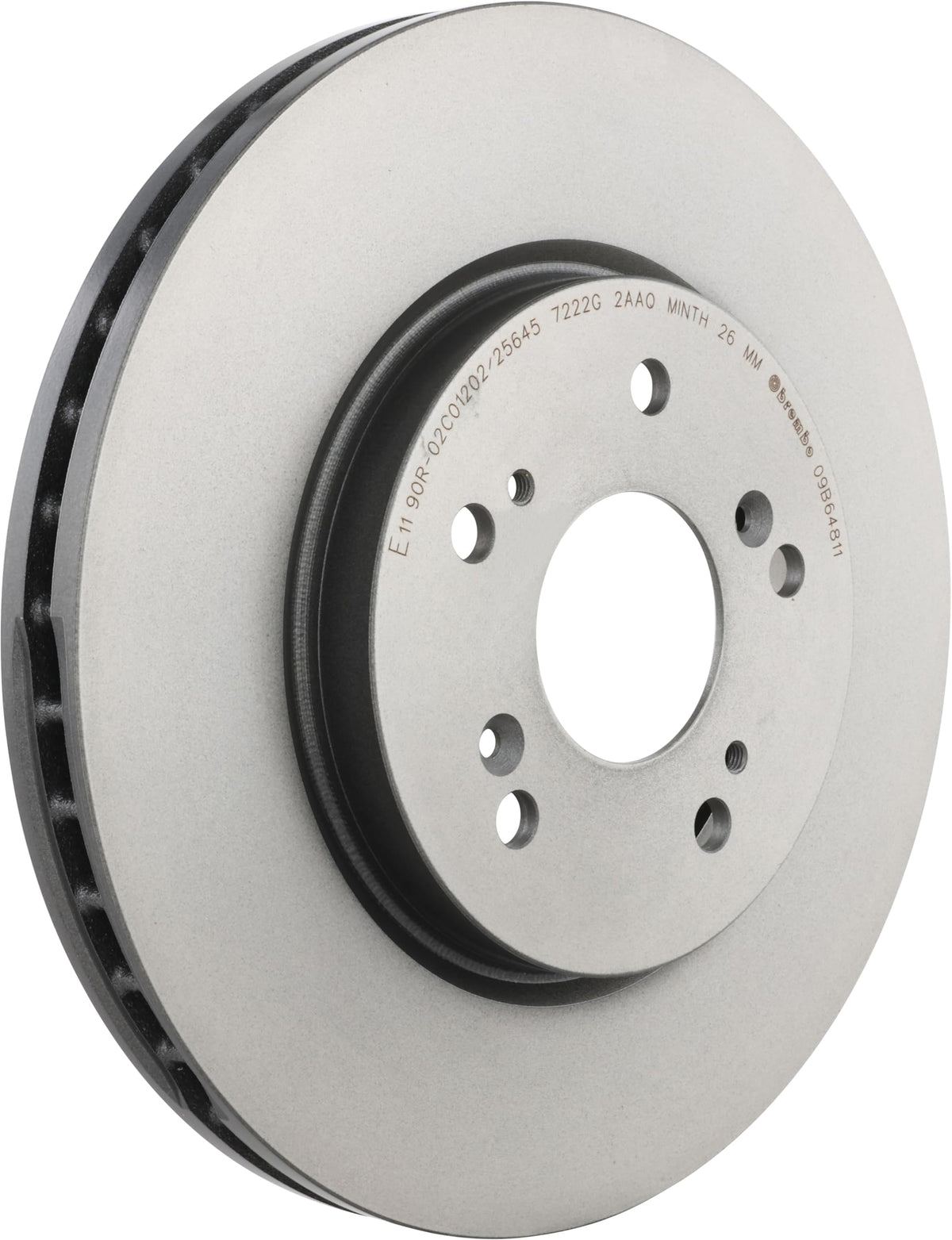 Brembo Acura Rdx 20072009 Crv 20072012 Crv 20142016 Disc Brake Rotor - 09.B648.11