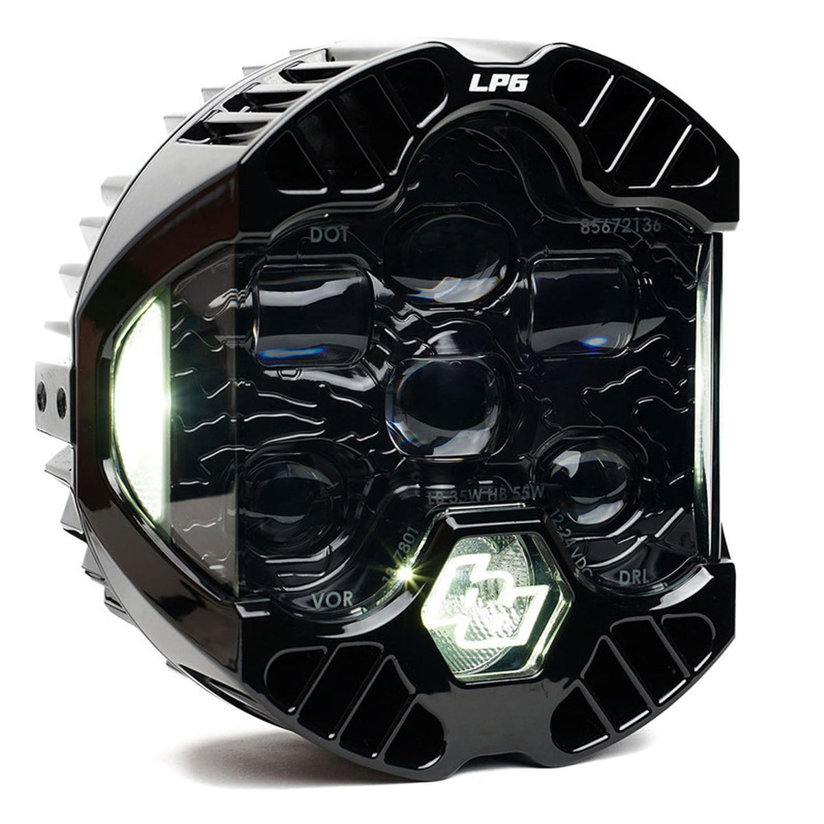 Baja Designs 1423 Harley Davidson Street Glide (white) Dot LP6 LED Headlight Kit - 44-8114
