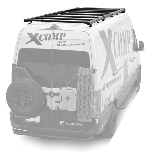 Westin 15-00025 Mesa Roof Rack fits 2019-2023 Sprinter 1500 2019-2026 Sprinter 2500 3500 3500XD 2019-2020 Sprinter 4500 144 in. Wheelbase