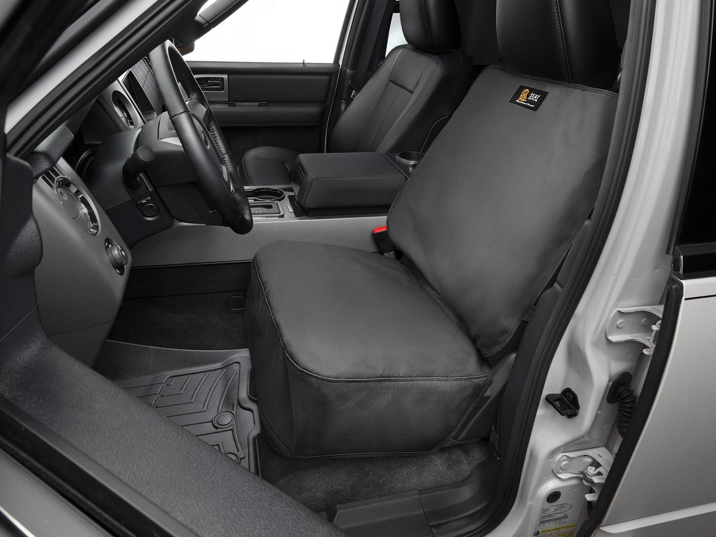 BCKT SEAT PROT BLK, Black