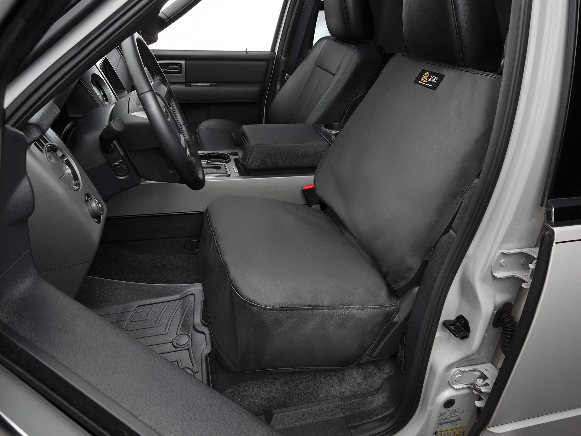 BCKT SEAT PROT BLK, Black