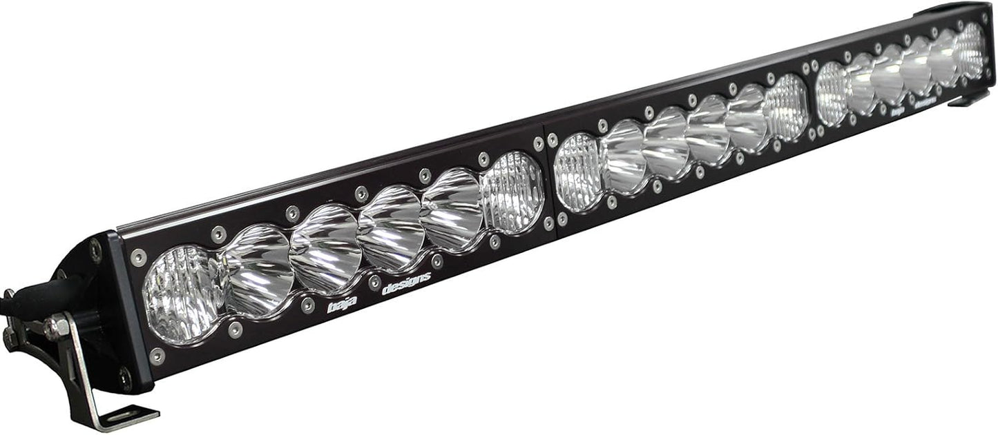 Baja Designs OnX6+ Straight LED Light Bar 30-inch for Wranglers, Off-Road 4x4, Trucks, UTV, ATV, SUV (Driving Combo; Clear)