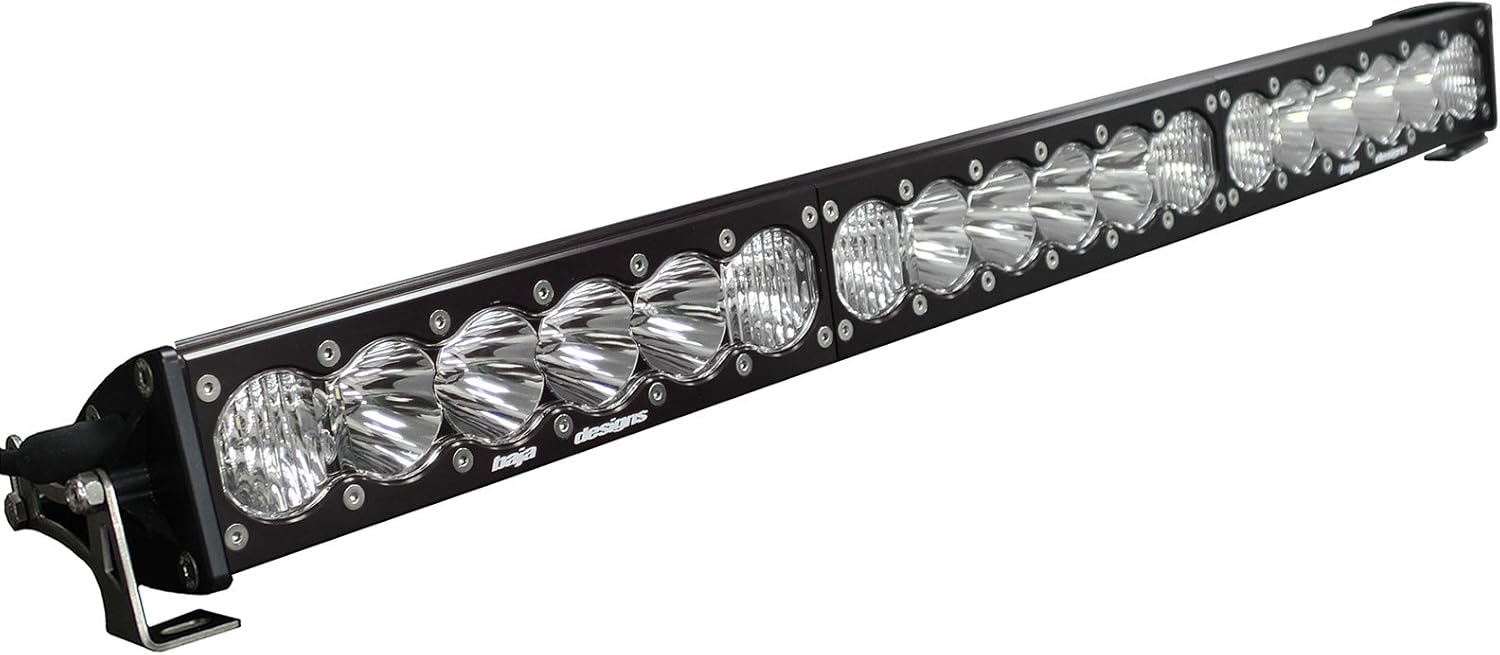 Baja Designs OnX6+ Straight LED Light Bar 30-inch for Wranglers, Off-Road 4x4, Trucks, UTV, ATV, SUV (Driving Combo; Clear)