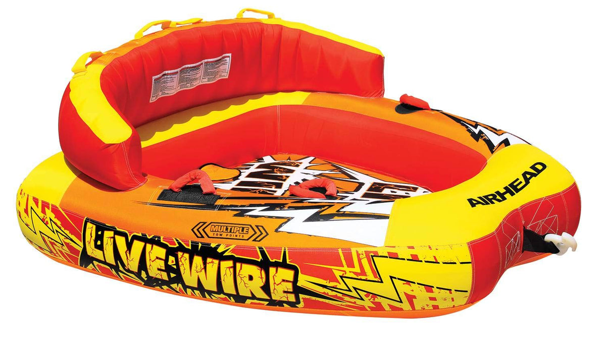 Airhead Sports Live Wire Inflatable Double Rider Towable - AHLW-2