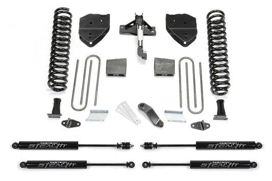 Fabtech K2255M Basic Lift System w/Shocks w/Stealth Monotube Shocks 6 in. Lift Basic Lift System w/Shocks