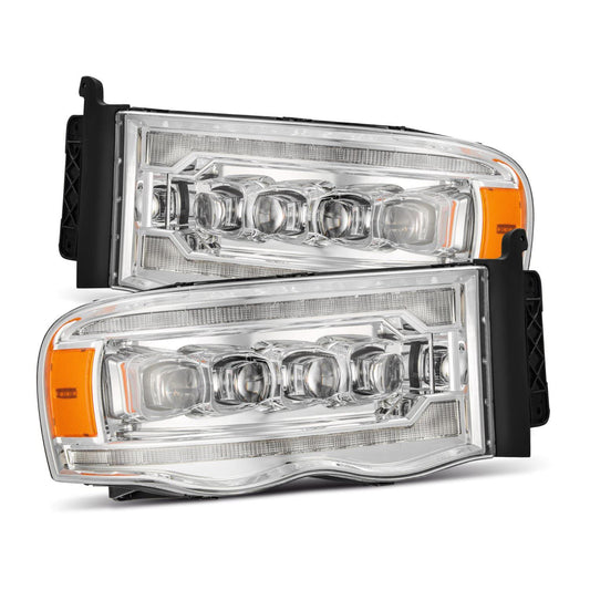 AlphaRex USA 0205 Ram 1500/0305 Ram 2500/3500 Novaseries LED Projector Headlights Alphablack - 880565