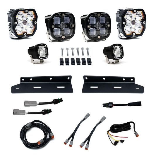 Baja Designs 2125 Raptor Fog Pocket Kit Squadron Sae 2.0/S1 Clear Sae Fog - 44-0019