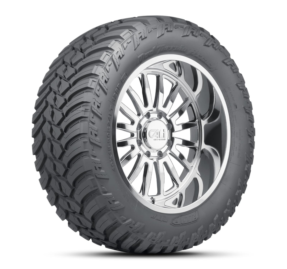 Amp Tires 33X13.50R24LT Terrain Attack M/T 121Q Lr F - 33-135024AMP/CM2F