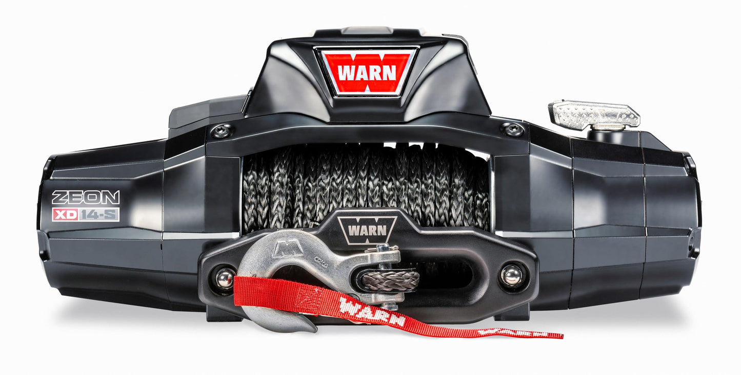 Warn Zeon XD 14-S with 80â€™ of 3/8â€ Spydura Pro Synthetic Rope 110014