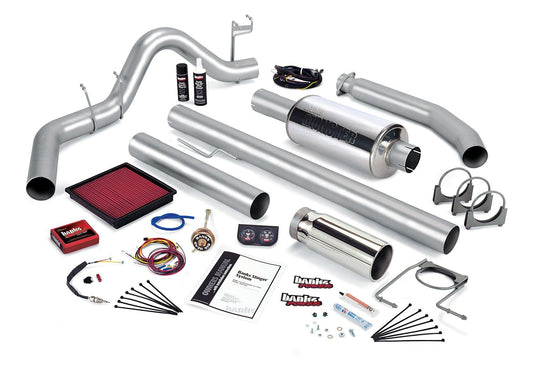 Banks Engineering Stinger System Single Exh S/SCHROME Tip 2002 Dodge 5.9L 245HP Std Cab - 49371
