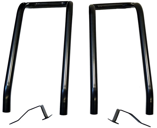 WARN 69685 Trans4mer Headlamp Brush Guard, Fits: Ford Super Duty F250, F350, F450, F550 (2005-2007), Black
