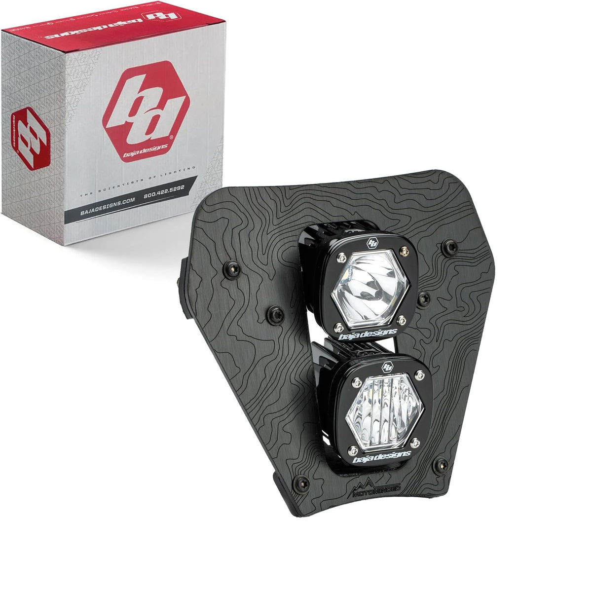 Baja Designs 24C Ktm 450 Xcfw Triple S1 Hydra (D/C) LED Headlight Kit - 38-7021