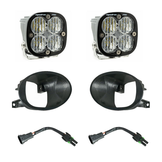 Baja Designs 19C Sprinter 1500/2500/3500 Squadron Pro Fog Pocket Kit Wide CORNERING/BAJA Amb - 447874
