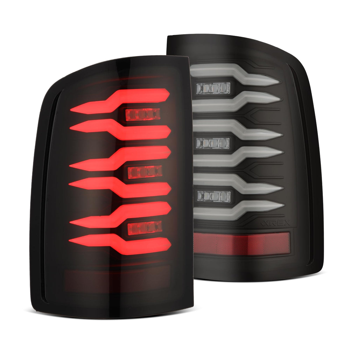 AlphaRex USA 0713 Sierra 1500/0714 2500/3500 HD Luxx LED Tail Lights - 630060