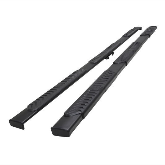 Westin 28-5234765 R5 M-Series Wheel-to-Wheel Nerf Bars XD fits 2020-2025 Silverado Sierra 2500 3500 Crew Cab 6'5" Bed Textured Black Pair
