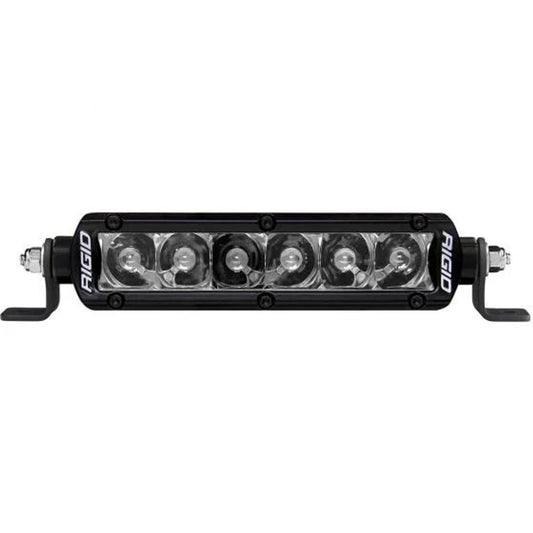 RIGID Single Row - Series PRO 6" SPOT Midnight (Blacked Out Circuit Boards and Chrome Reflectors)
