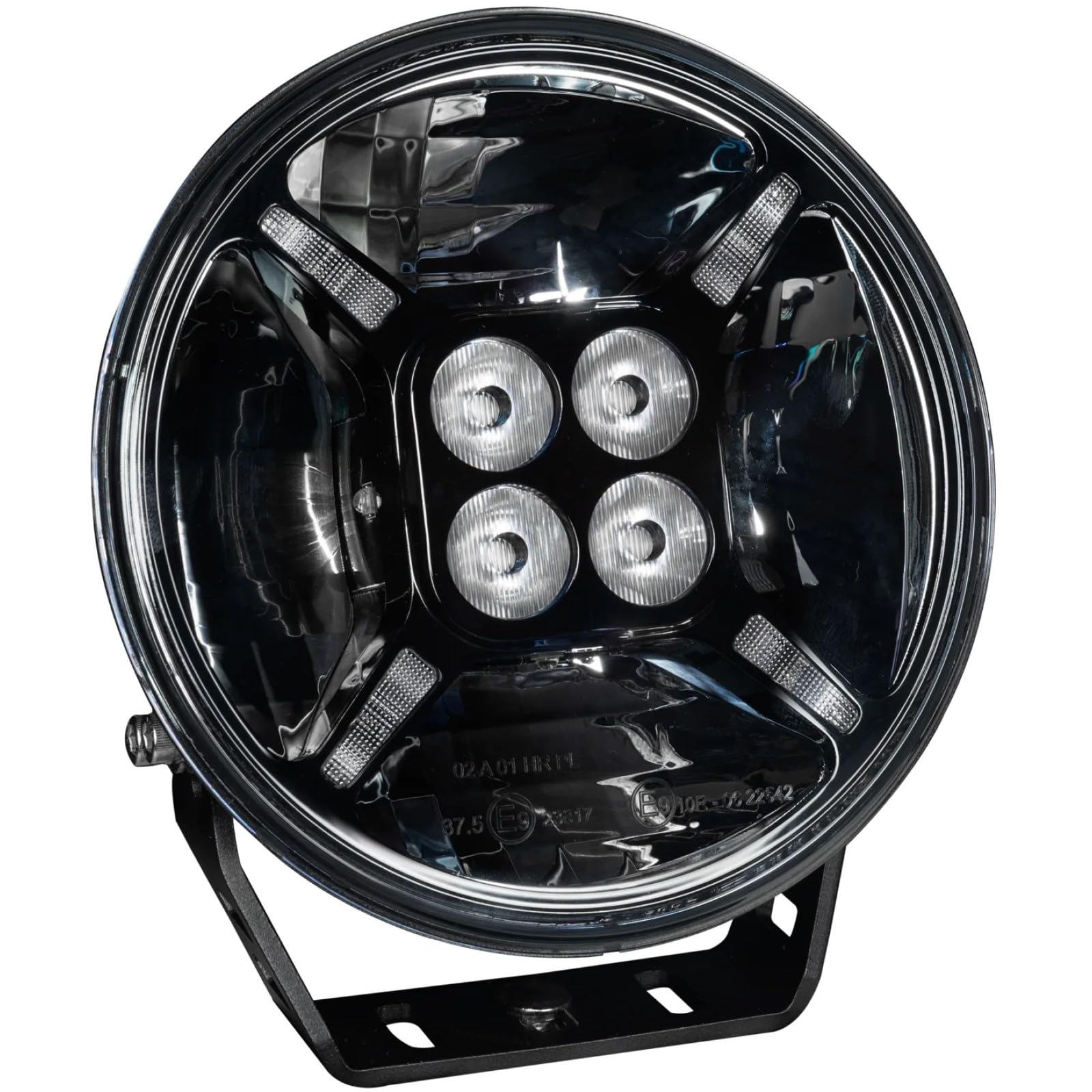 ORACLE Lighting 2915-023 7 Inch 60W Round LED Spotlight, Post Mount, 30Â° Beam Pattern