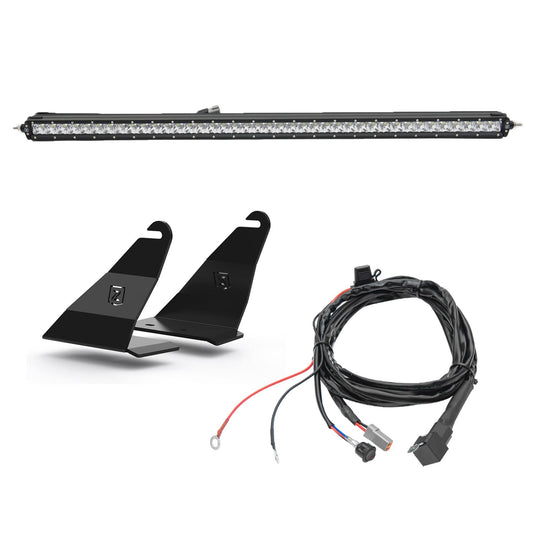ZROADZ Front Roof LED KIT for a 2021-2022 Ford Bronco, Includes (1) 40 inch ZROADZ LED Straight Single Row Light Bar - Part # Z335401-KIT