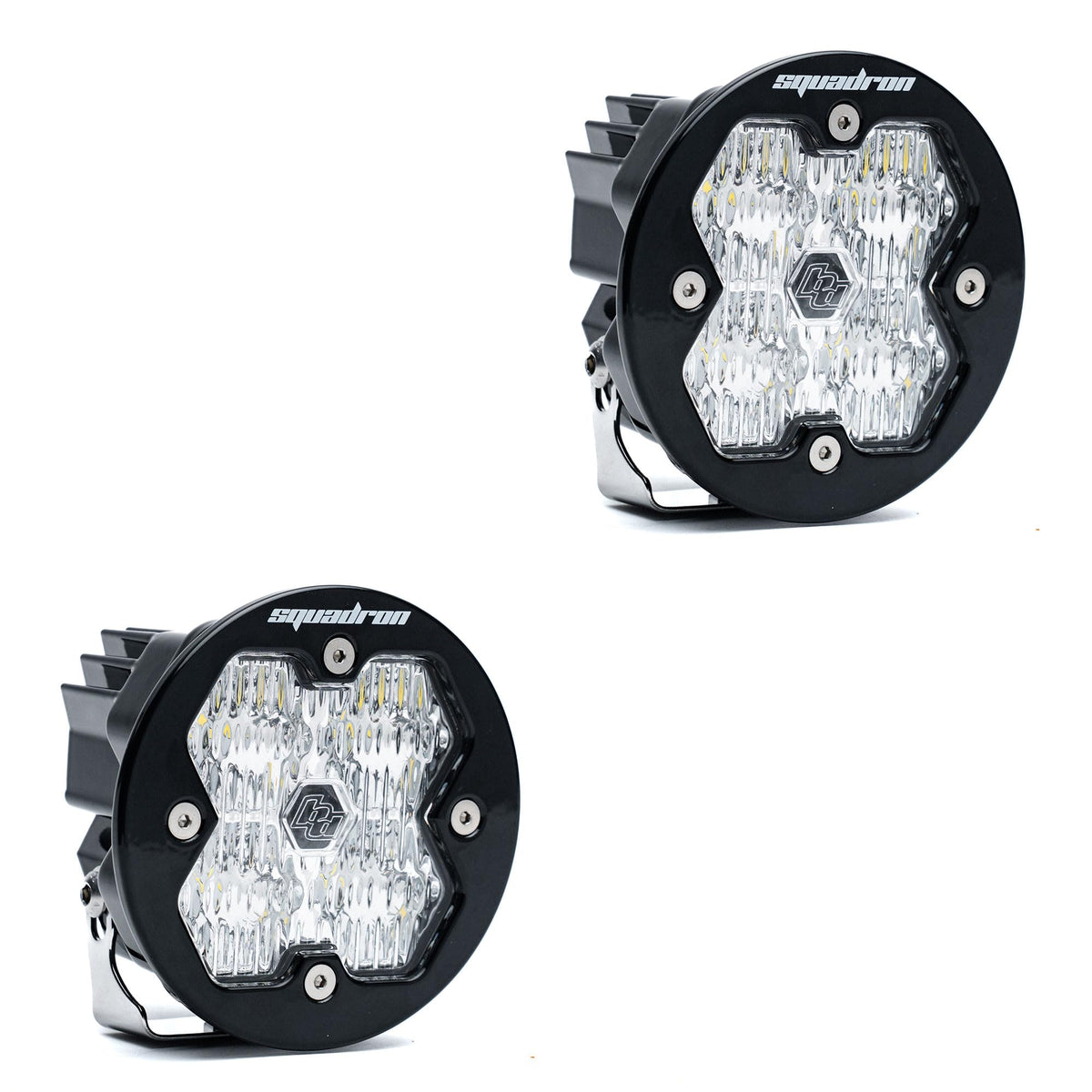 Baja Designs Squadronr 2.0 Sport Pair LED Wide Cornering No Harness - 58-7805-2NH