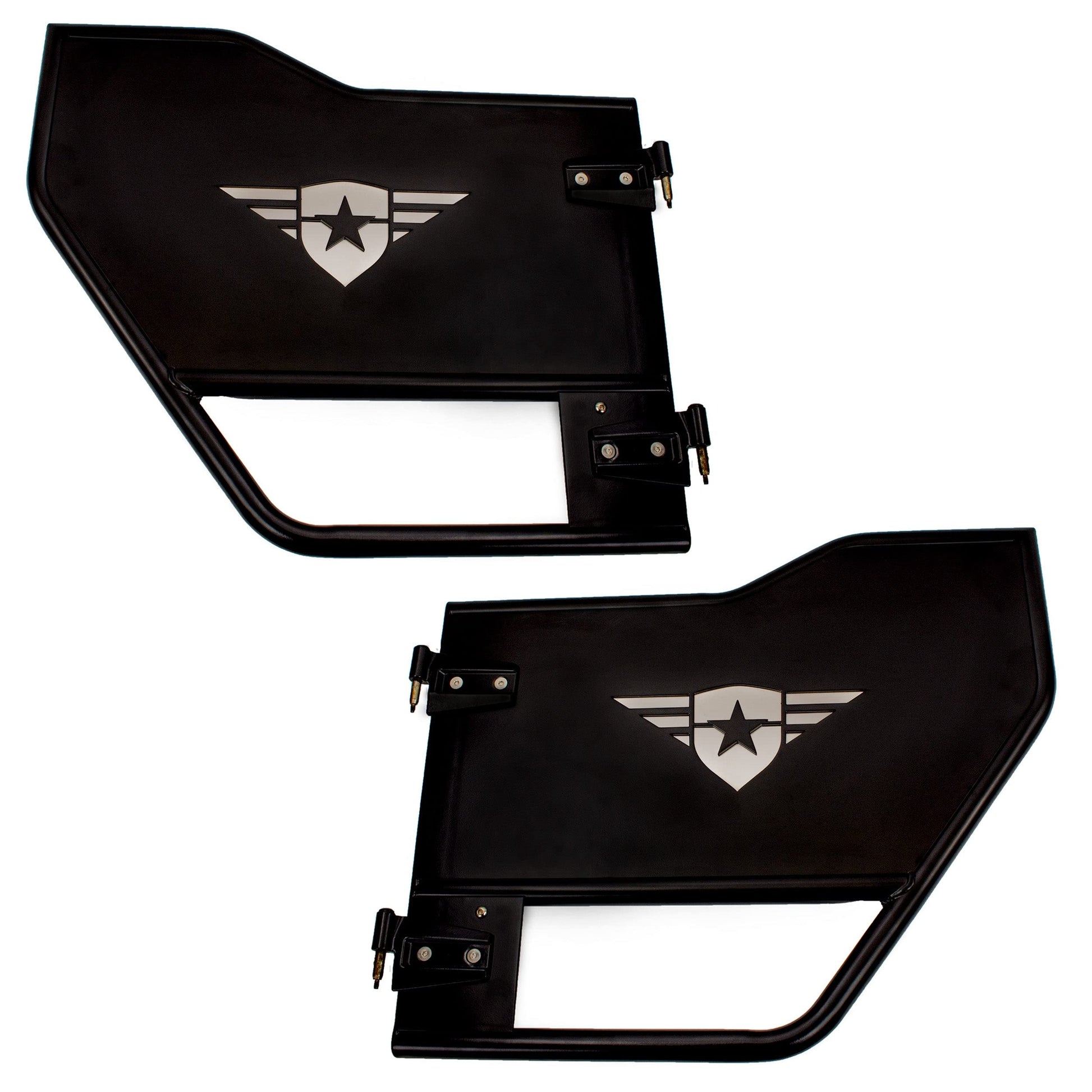 Combat Off Road Mission Doors - Rear Pair - Tube Doors Compatible with Jeep Wrangler JLU