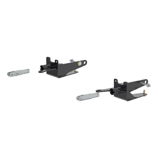 CURT 70121 Custom Tow Bar Base Plate Brackets for Dinghy Towing, Fits Select Ram 1500
