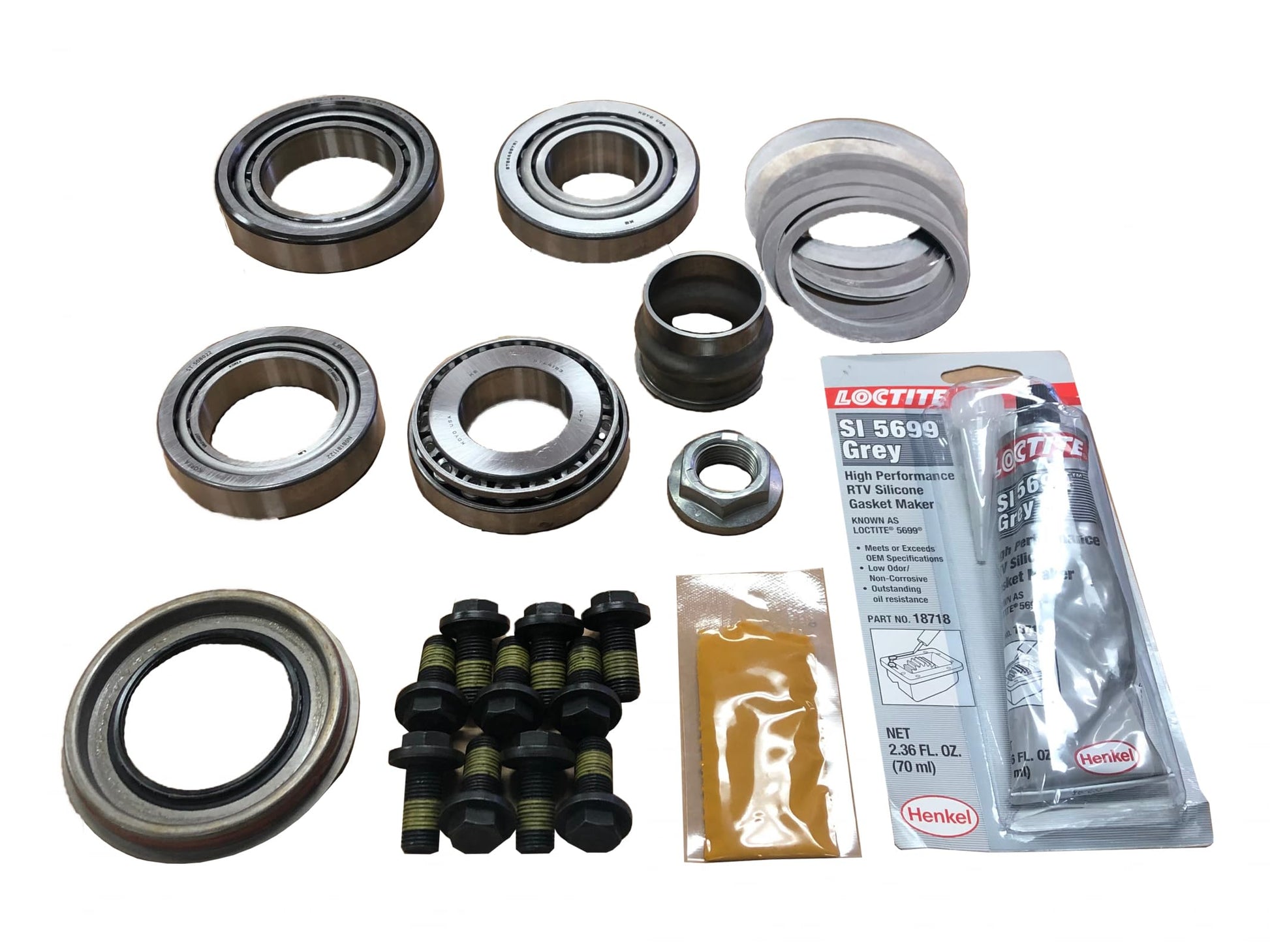 Revolution Gear Master Install Kit, Fits D44 (210MM) JL and JT Front