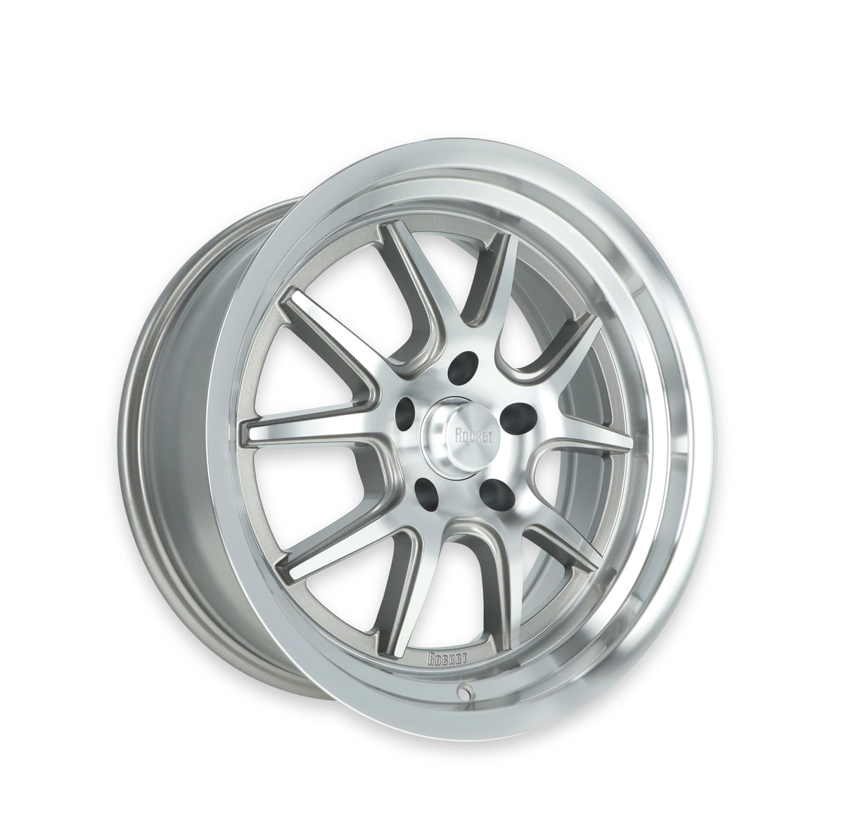 Rocket Racing Wheels TTR19-886145 18x8 Attack Machined 5x4.75 4.5 bs