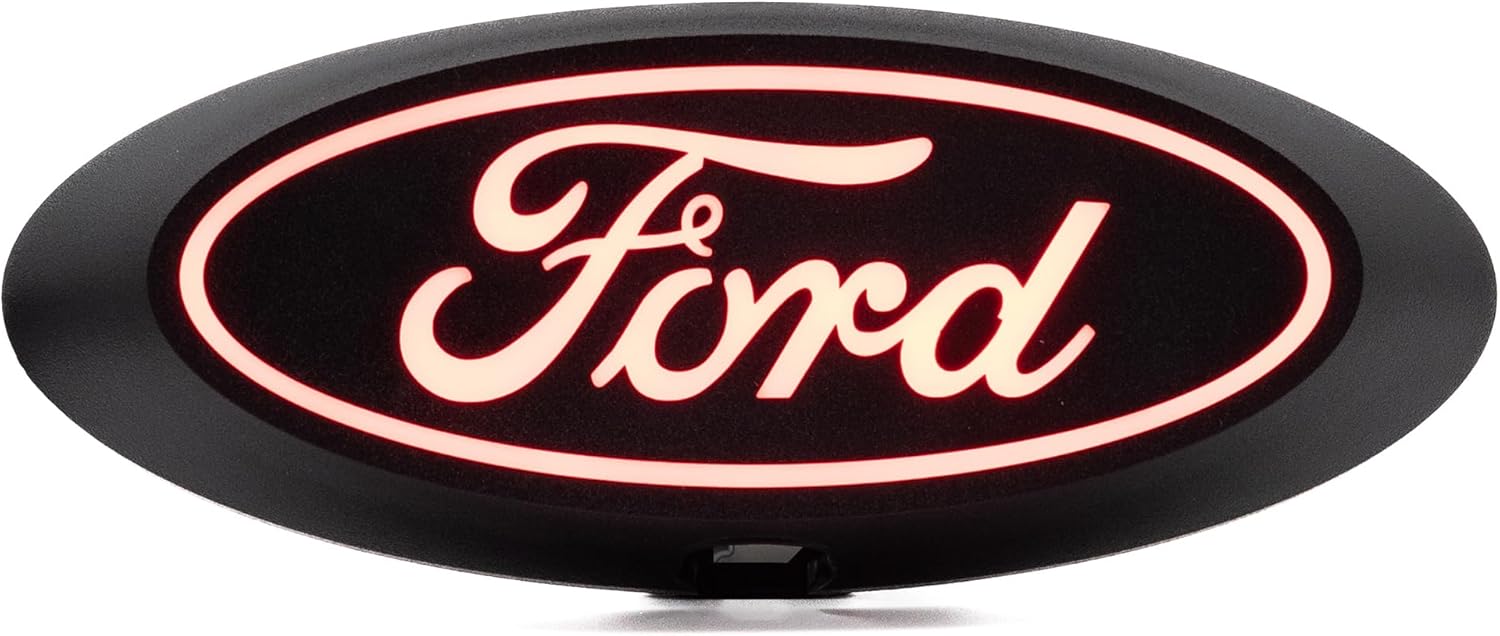 Putco 92751 Luminix Ford Led Emblems Rear Red Luminix Ford Led Emblems