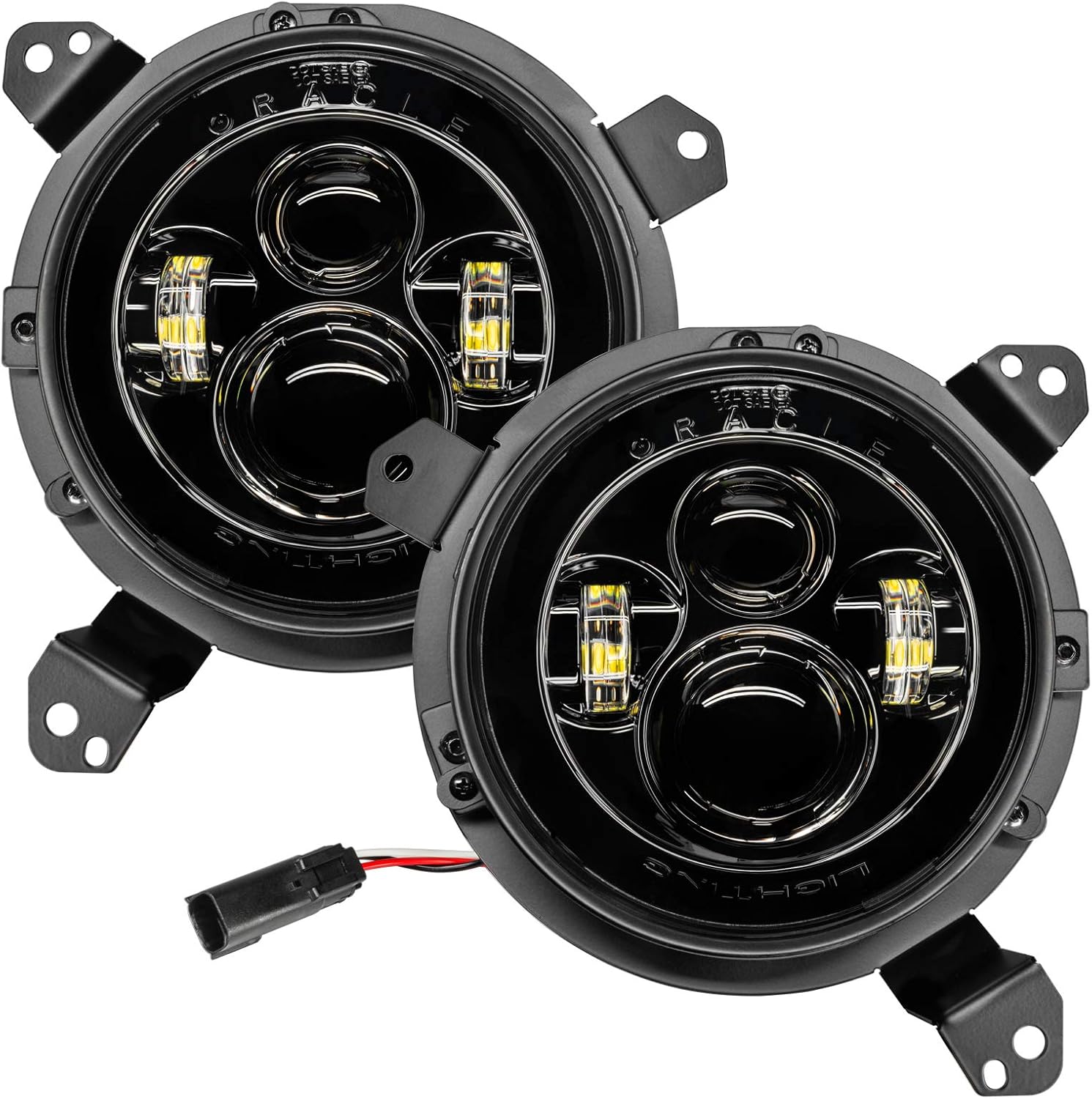 ORACLE Jeep Wrangler JL 7in. High Powered LED Headlights (Pair) 5769J-504