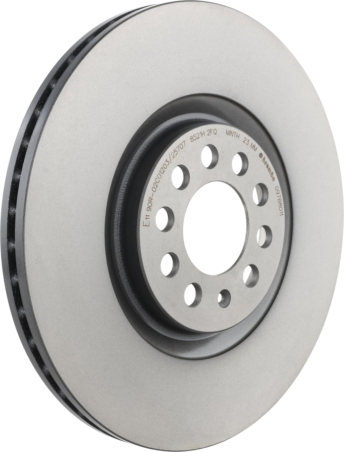 Brembo Audi Tt 20002006 Tt Quattro 20002006 Vw Golf 20022006 Disc Brake Rotor - 09.7880.11