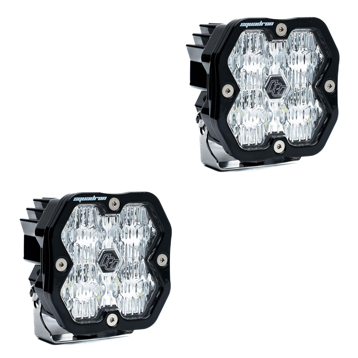 Baja Designs Squadron 2.0 Sport Pair LED Wide Cornering No Harness - 55-7805-2NH