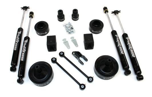 TeraFlex 1255200 JK Budget Boost with All (4) 2.5" Shocks (2.5")