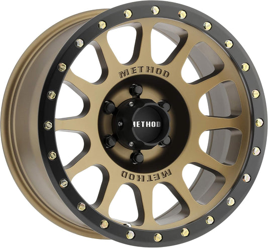 Method Race mr305 nv 16x8 6x139.7 0et 108mm method bronze/black street loc wheel Fits select: 2000-2013 CHEVROLET SILVERADO, 1996-2023 TOYOTA TACOMA