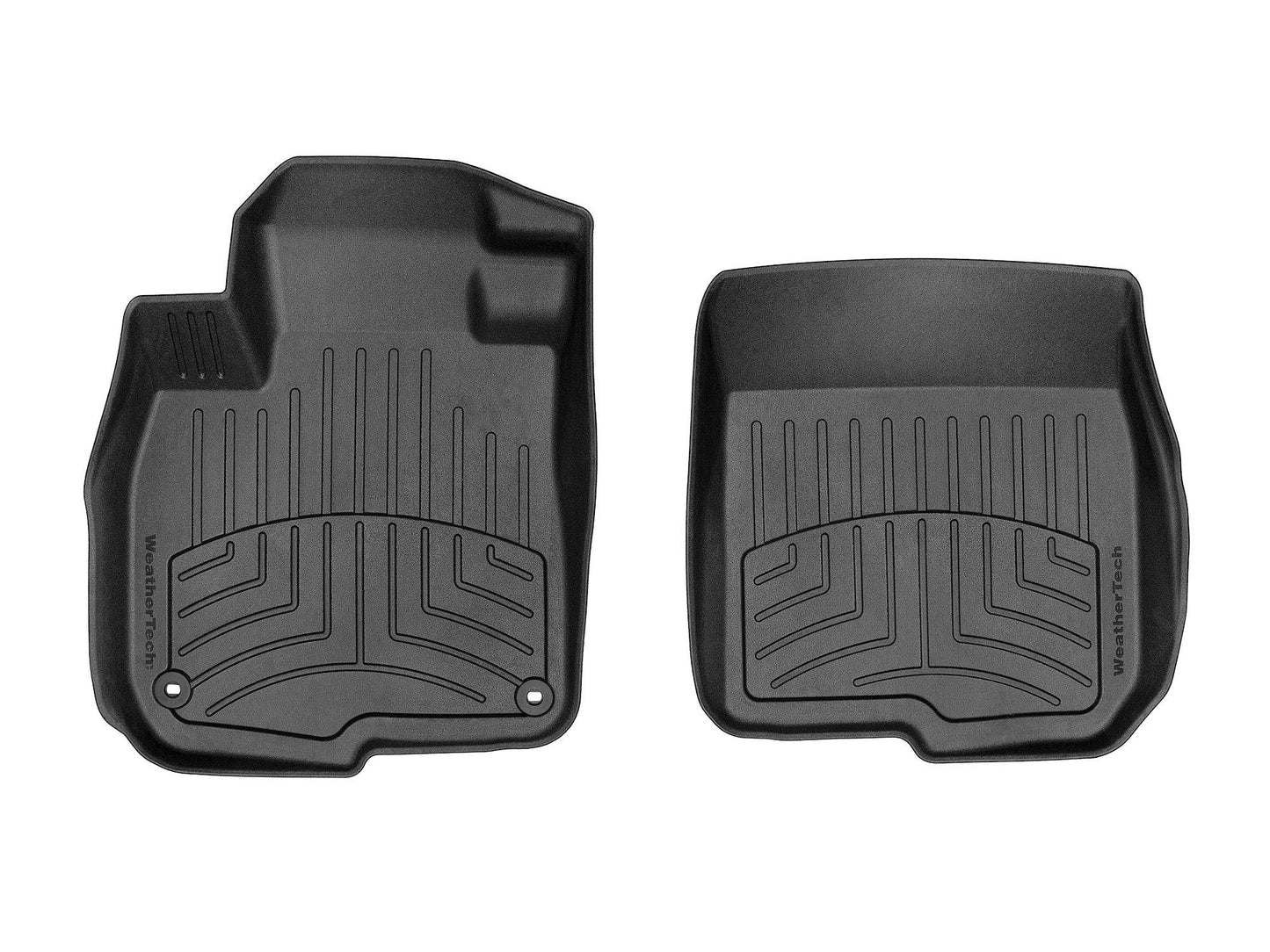 WeatherTech FloorLiner HP Custom Fit Floor Mats for Honda CR-V, CR-V Hybrid 1st Row (4411101IM), Black