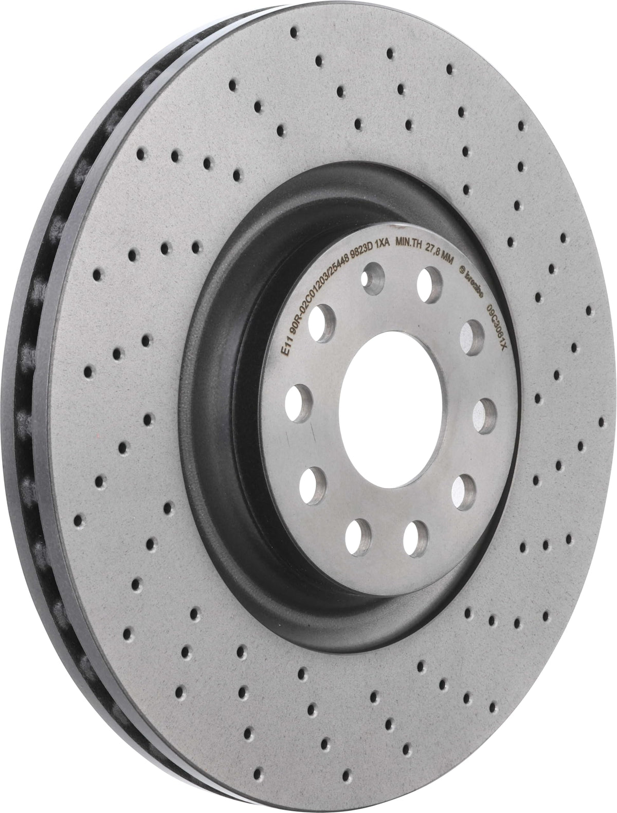 Brembo Audi A3 20162020 A3 20222024 A3 Quattro 20162020 Disc Brake Rotor - 09.C306.1X