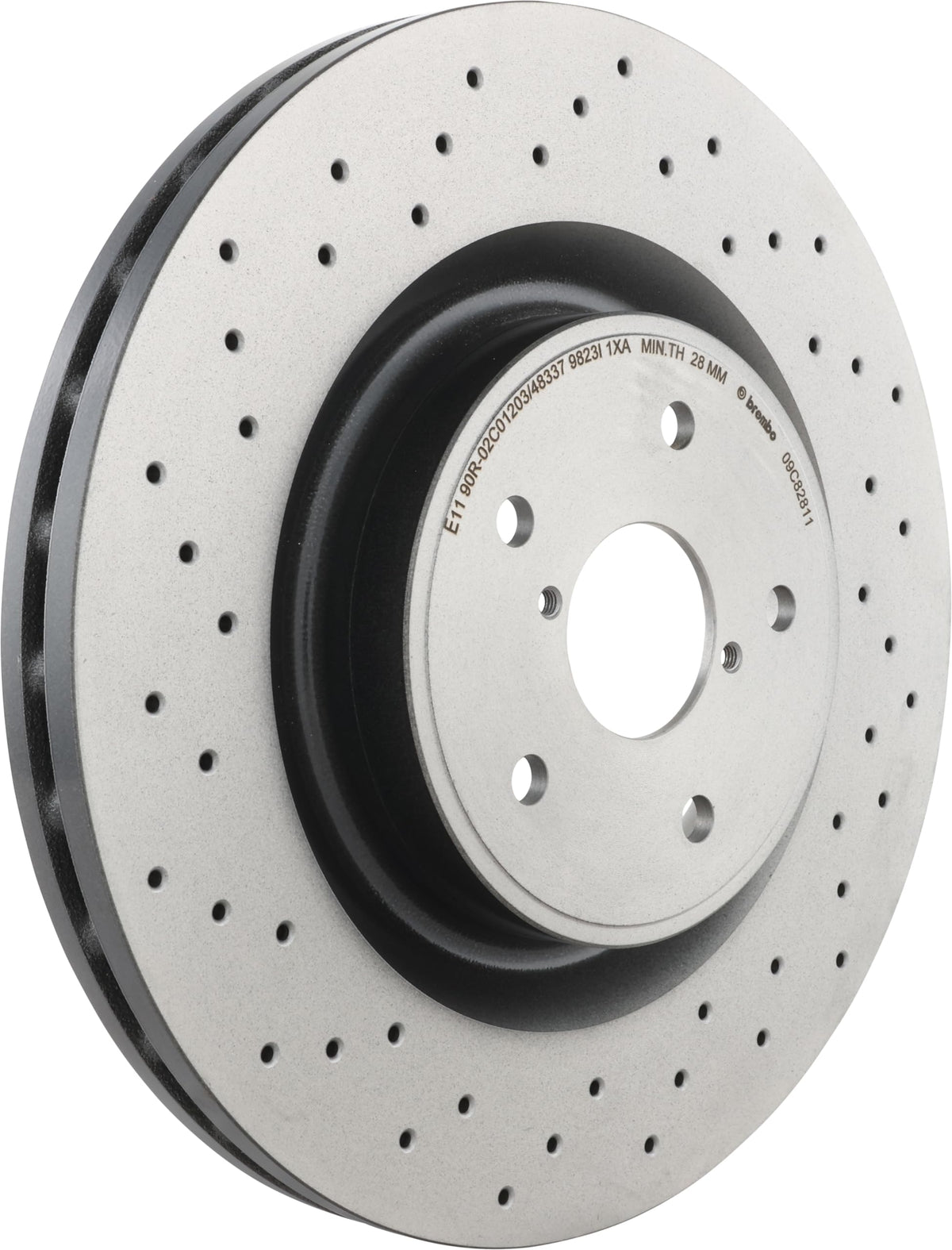 Brembo Subaru Wrx 20212021 Wrx Sti 20182021 Disc Brake Rotor - 09.C828.11