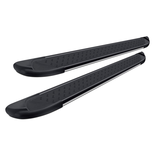 Romik 62217419 Running Boards Fits Kia Telluride, Black, 5 Inch
