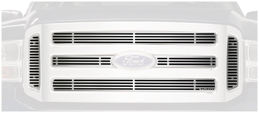 Putco 91155 Liquid Mirror Solid Aluminum Billet Grille