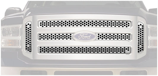 Putco 84155 Punch Mirror Stainless Steel Grille