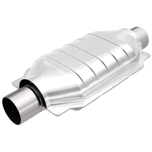 MagnaFlow Catalytic Converter 445006: 2.5"/2.5" Inlet/Outlet, California Grade, Universal Fit (CARB Compliant)
