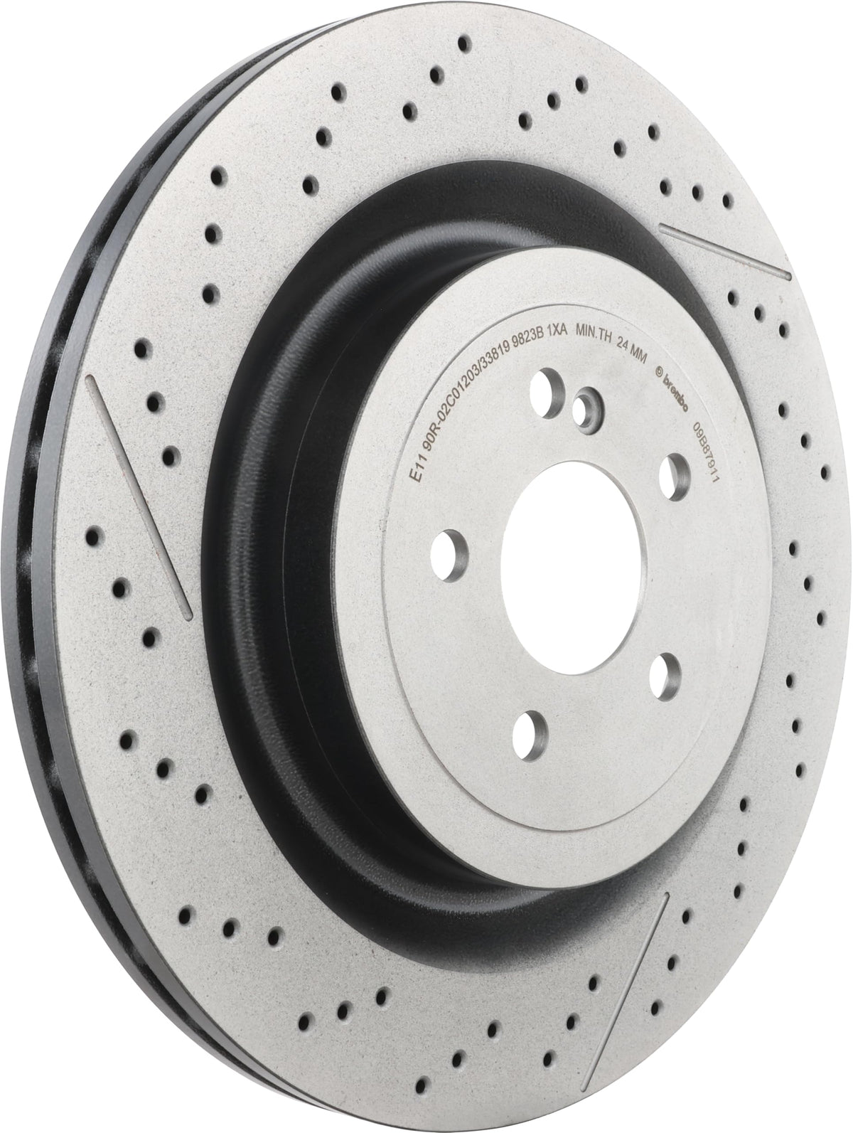 Brembo Mercedes-Benz Amg Gt 20172021 Amg Gt C 20182019 Disc Brake Rotor - 09.B879.11