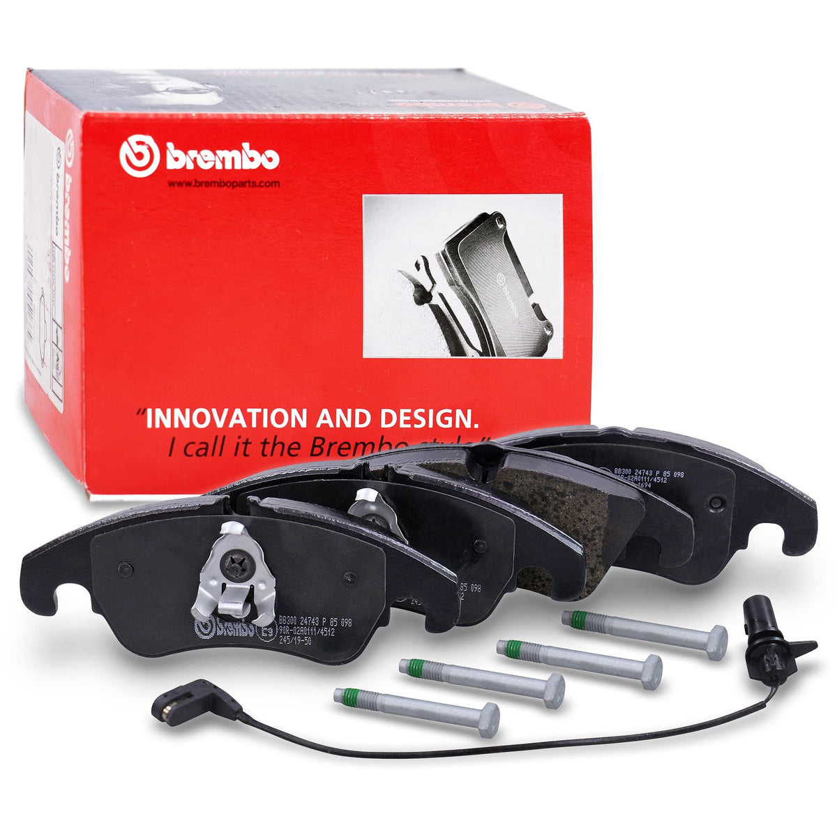 Brembo Audi A4 20092016 A4 Allroad 20132016 A4 Quattro 20092016 Disc Brake Pad Se - P85098