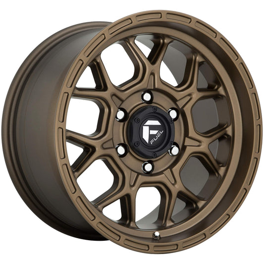FUEL D671 Bronze Wheel with Painted (17 x 9. inches /5 x 127 mm, 1 mm Offset)
