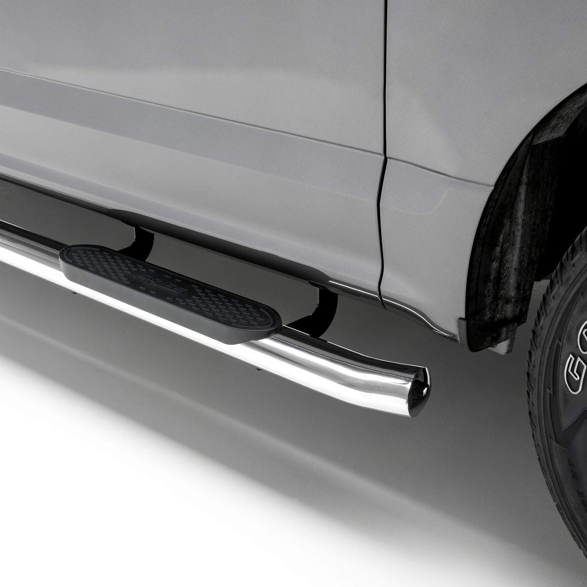 Aries 9916 Ford F250/F350 HD CREW/0105 Excursion Cc 4 Ss Oval Tubes(cut @ 45 Degree Angle) - S223006-2